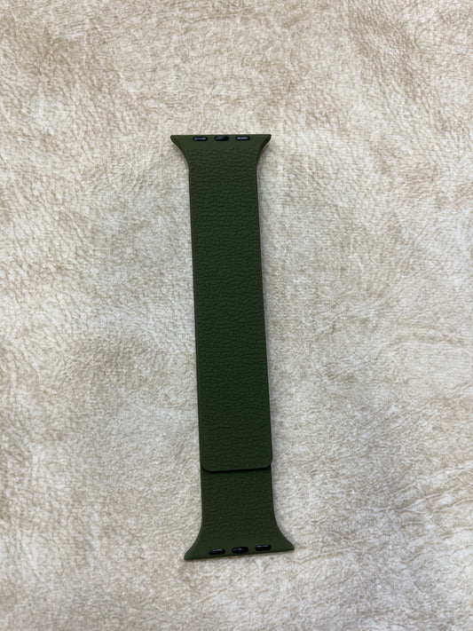 Embossed Magnetic Silicone Apple iWatch Strap