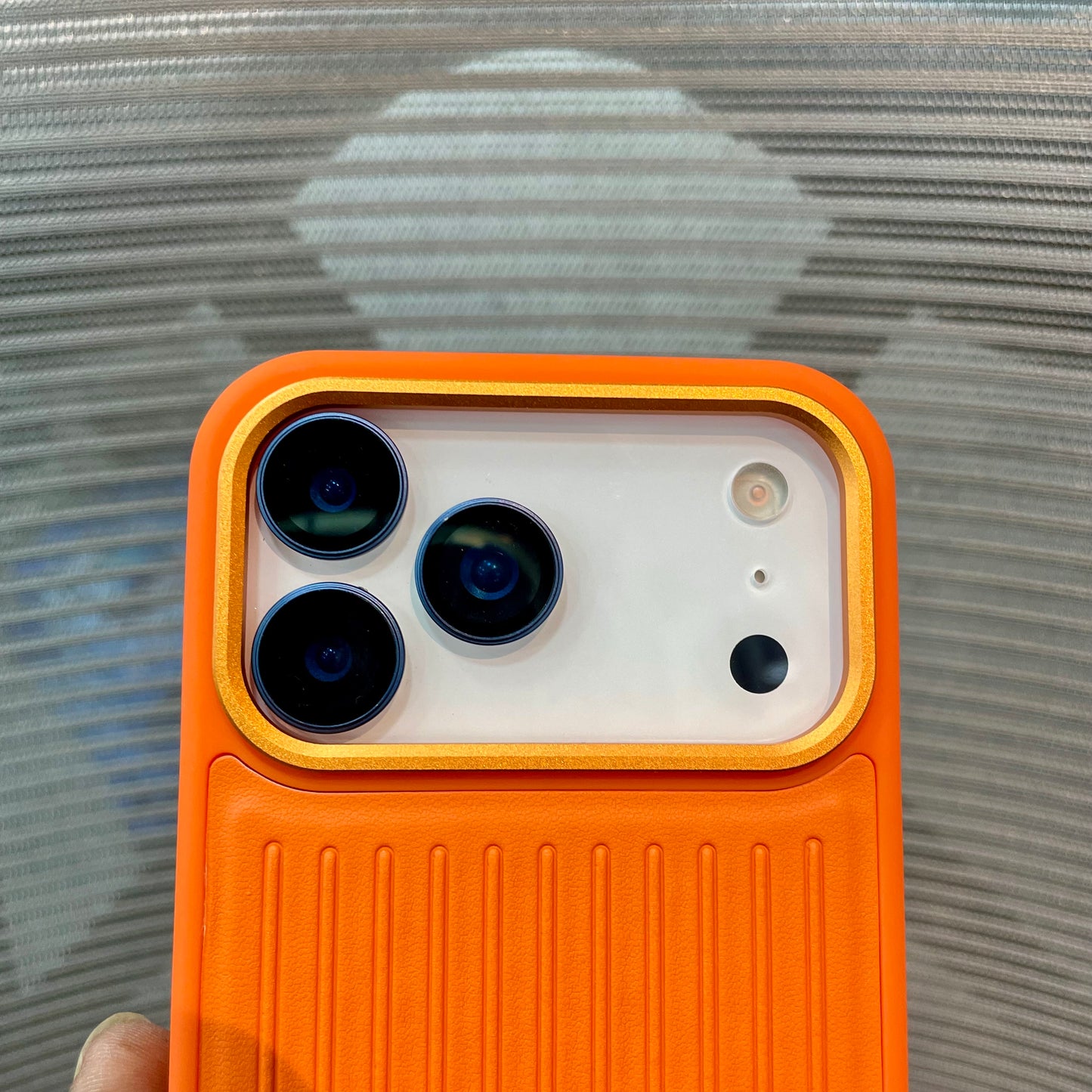 StripeVault Stand iPhone 17 Series Case