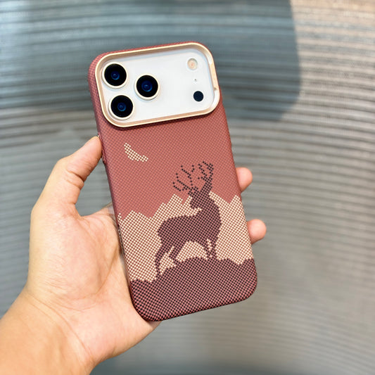 SunsetDeer Carbon Fiber MagSafe iPhone 17 Pro Max Case