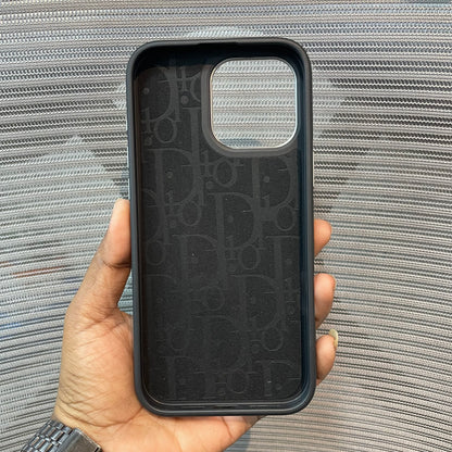 LogoLuxe Leather iPhone Case