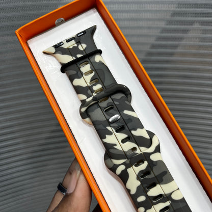 Camouflage PressLock iWatch Strap