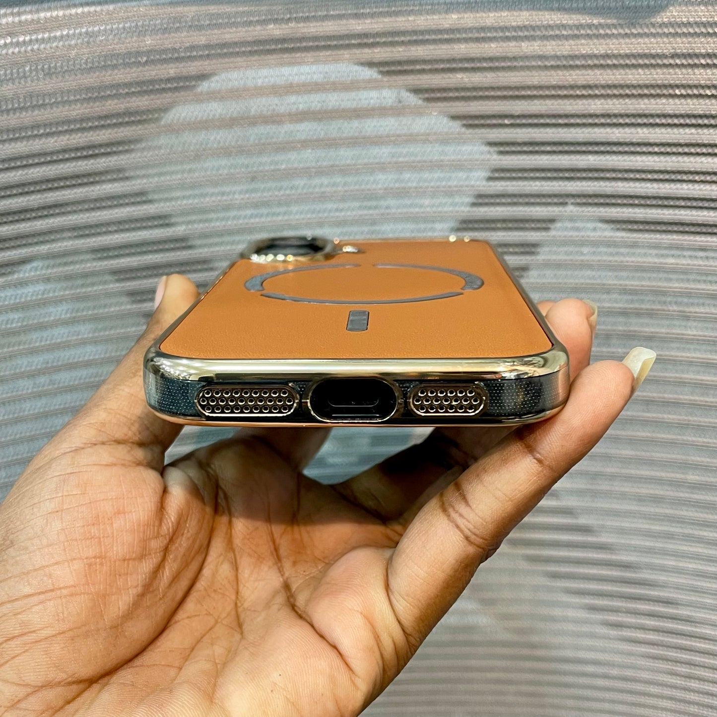 LeatherAura MagSafe Protective iPhone 17  Case