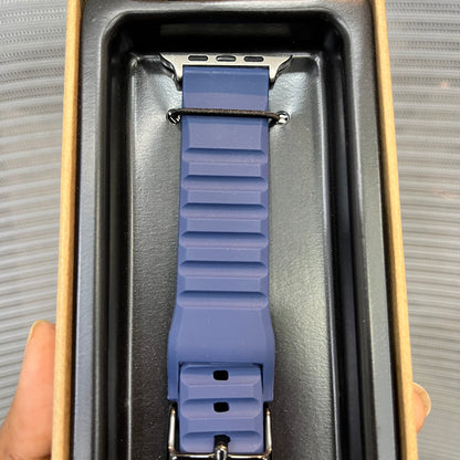 Silicone Elite Buckle Band For iWatch