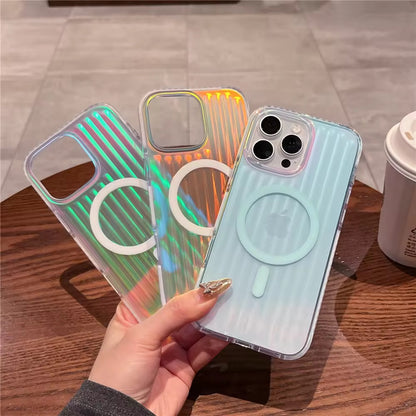 Chromatic Stripes Hard Case for iPhone