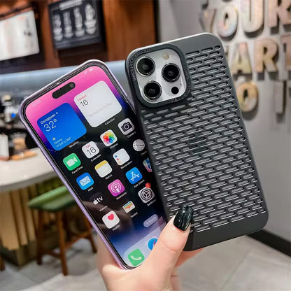 Heat Dissipation Slim Fit Hard Case for iPhone