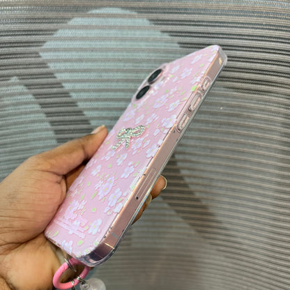 Floral Charm Clear iPhone 17  Case