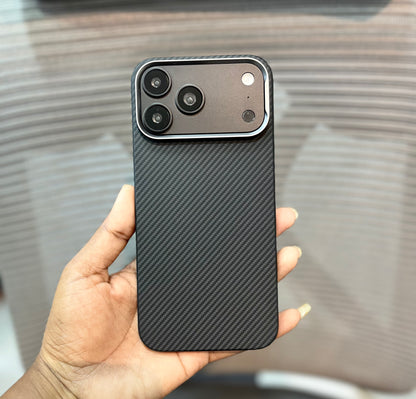 Premium Carbon Fiber Ultra-Slim iPhone 17 Pro Max Case