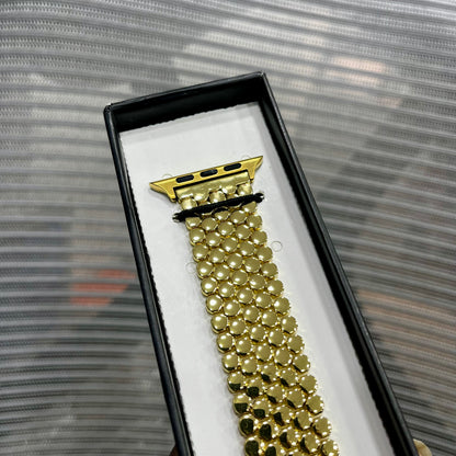 Golden Elite Stainless Steel iWatch Strap