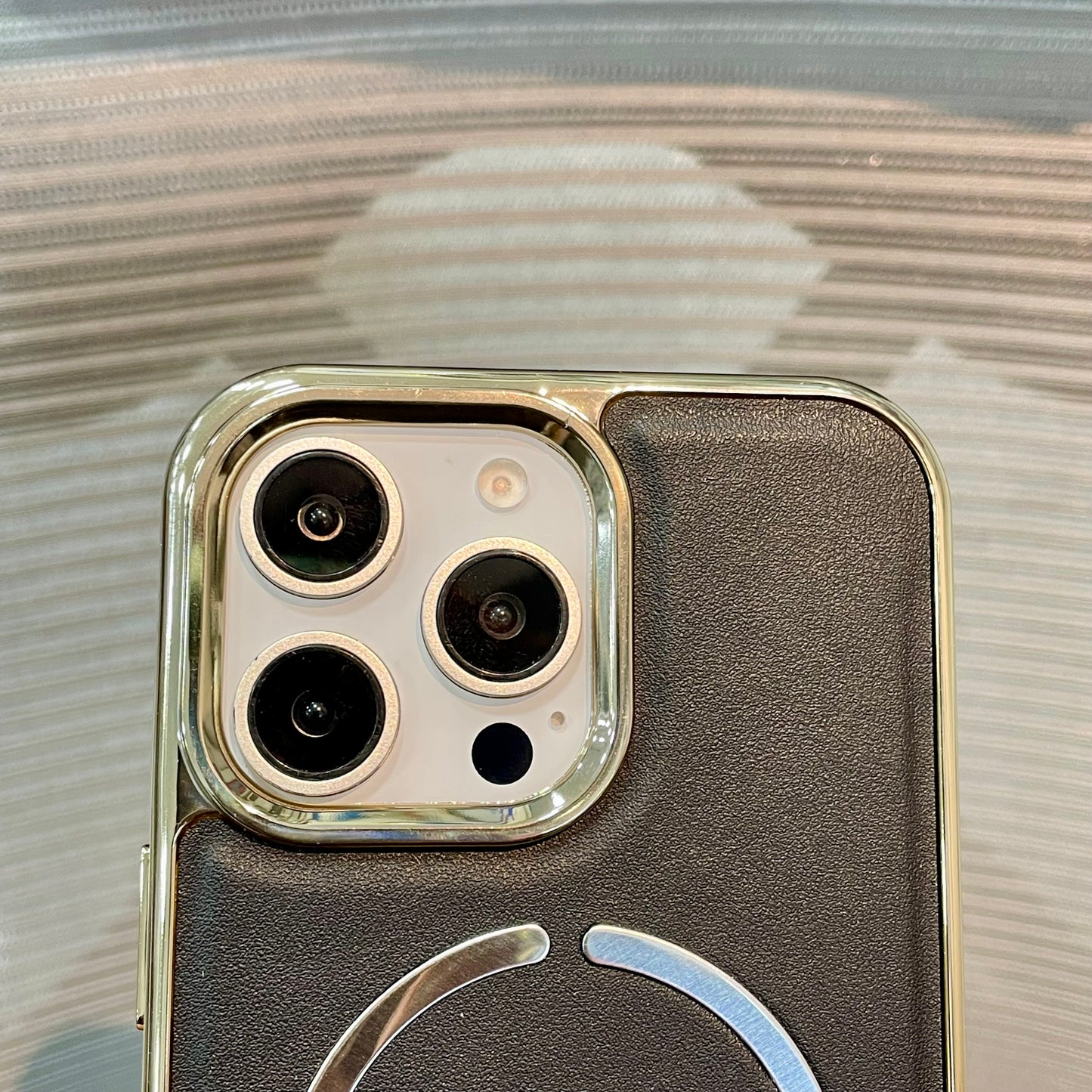 LeatherAura MagSafe Protective iPhone 16 Pro  Case