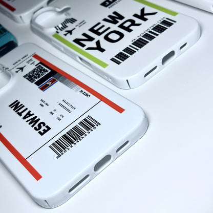 Bon Voyage Printed iPhone Case