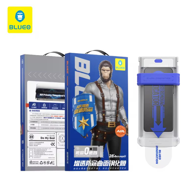 Gorilla HD Privacy Tempered Glass for Samsung
