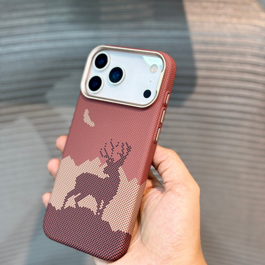 SunsetDeer Carbon Fiber MagSafe iPhone 17 Pro Max Case