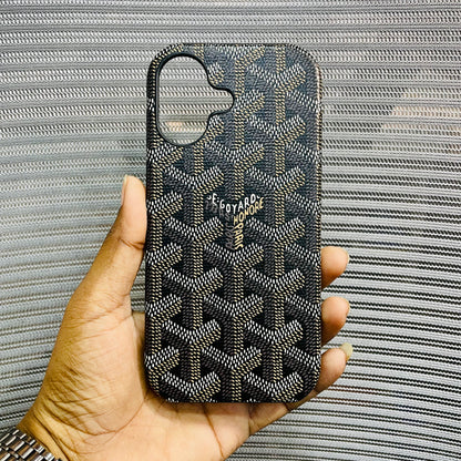 Luxe Printed Inner Fur iPhone 17 Case