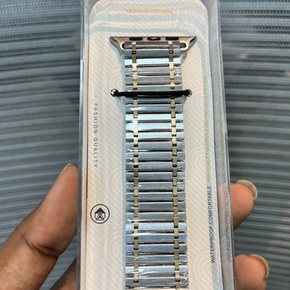 Magnetic Wave Metal Band iWatch Strap