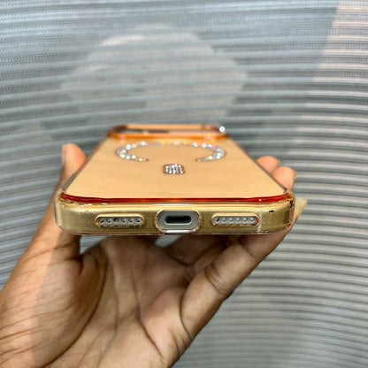 Orange Diamond MagSafe iPhone 17 Pro Max Case