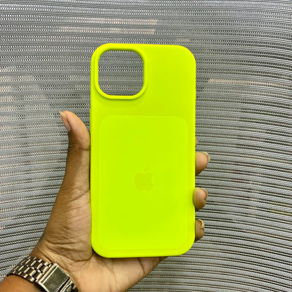 Premium Silicone iPhone 15 Case