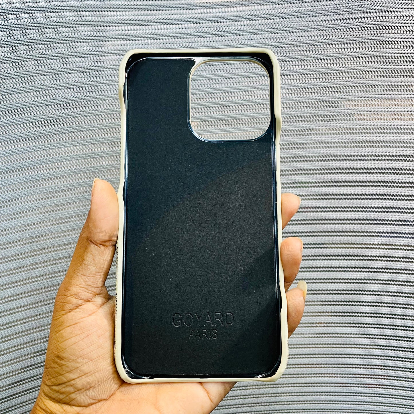 Luxe Printed Inner Fur iPhone 16 Pro Case