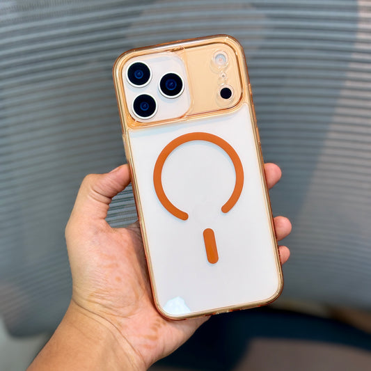AuraTint MagSafe iPhone 17 Pro Max Case (Orange Edition)