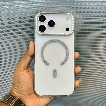 Sparkle Metal Camera iPhone 17 Pro Max Case