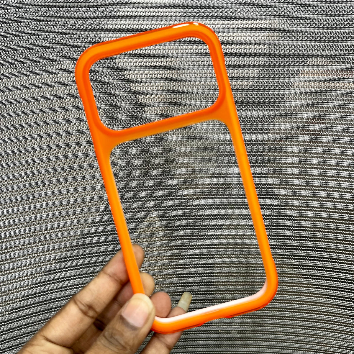Transparent Air Pro Silicone Side Border iPhone Case