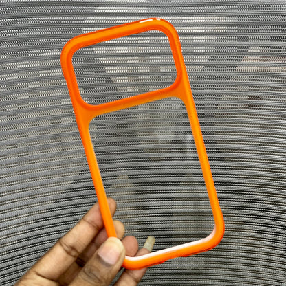 Transparent Air Pro Silicone Side Border iPhone Case