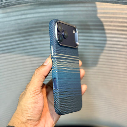 FibreLux Blue MagSafe iPhone 16 Pro Max Case