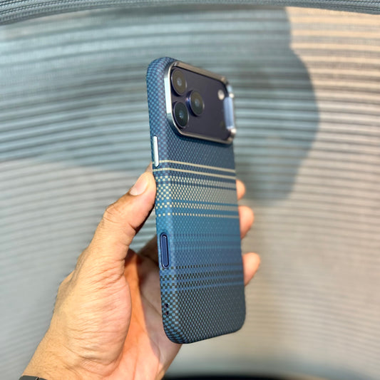 FibreLux Blue MagSafe iPhone 16 Pro Max Case