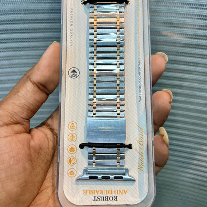 Magnetic Wave Metal Band iWatch Strap