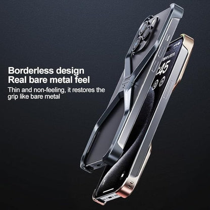 X Shaped Metal Bumper Case for iPhone