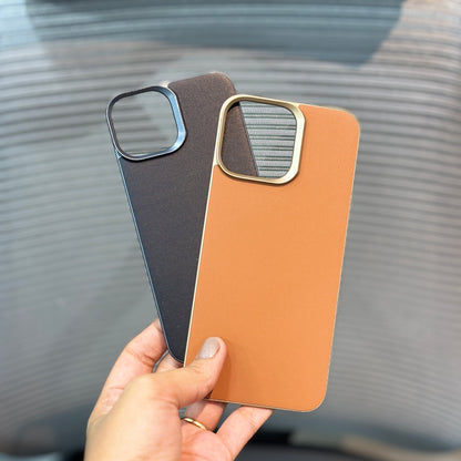 Leather Finish BackPlane MagSafe iPhone 15 & 16 Series Case