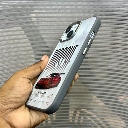 Glossy Car Print Protective iPhone 13 & 14 Case