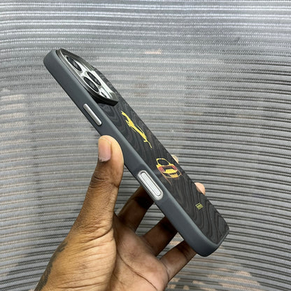 SpeedX Protective iPhone 16 Series Case -Ferrari black