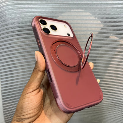 Tinted Matte Armor Stand iPhone 17 Series Case