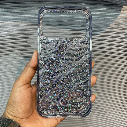 ZebraLuxe Glitter iPhone 17 Pro Case