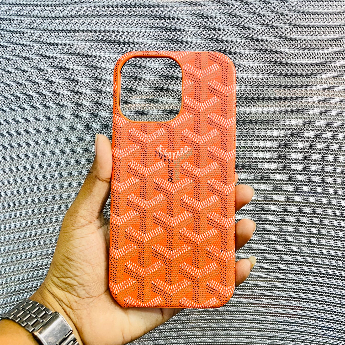 Luxe Printed Inner Fur iPhone 16 Pro Case