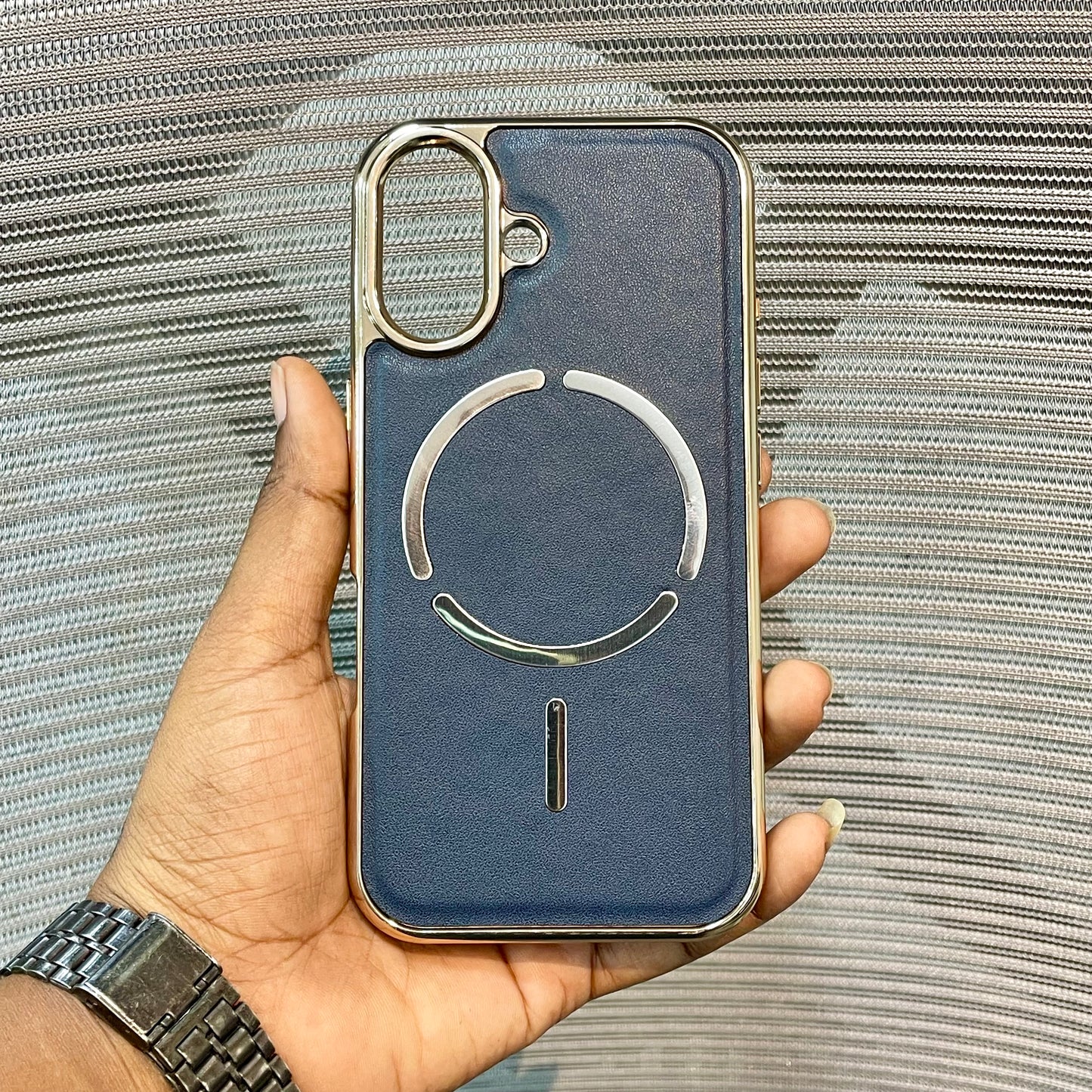 LeatherAura MagSafe Protective iPhone 17  Case