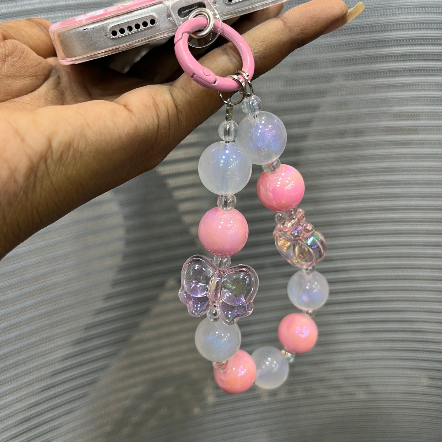Floral Charm Clear iPhone 16 Pro Max Case