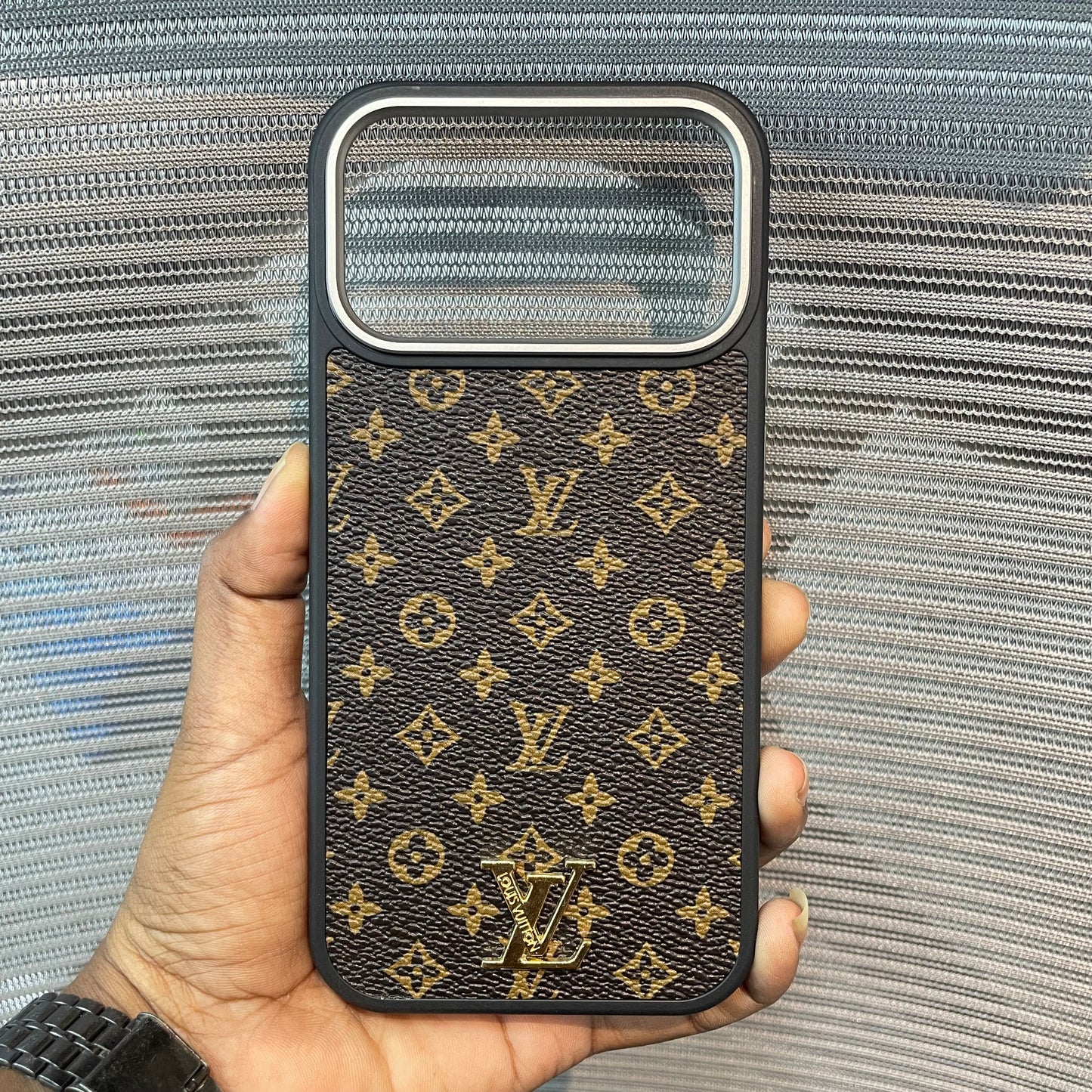LogoLuxe Leather iPhone 17 Series Case
