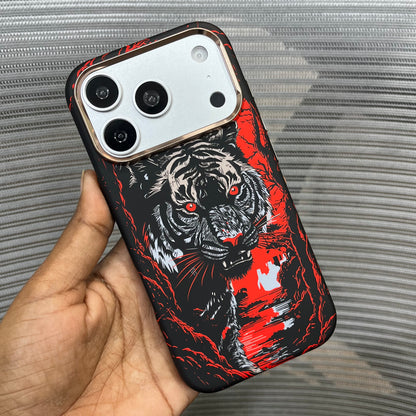 Premium Wildlife Carbon Fiber MagSafe iPhone Case