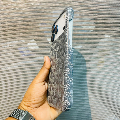 Luxe Printed Inner Fur iPhone 17 Pro Max Case