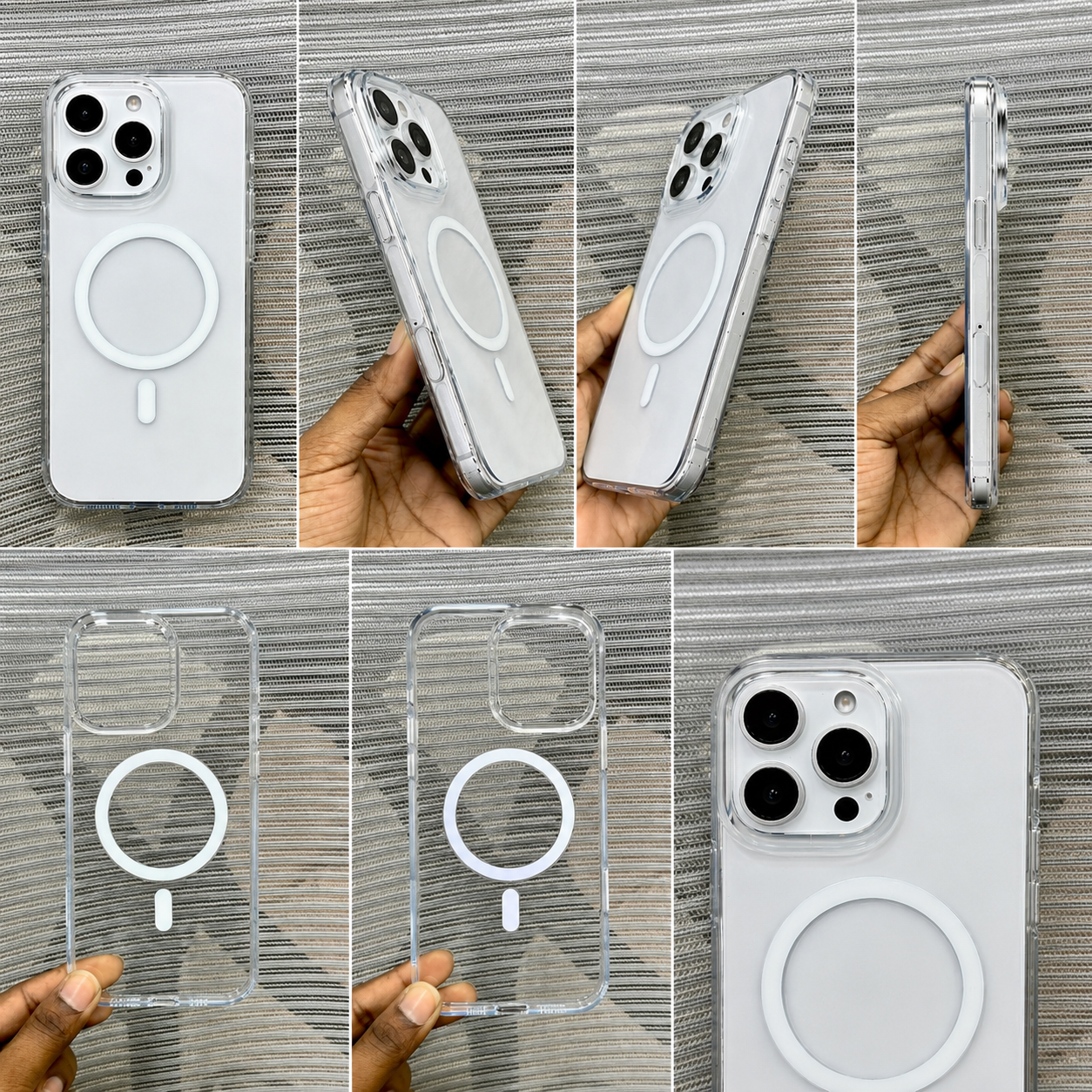 ClearGuard Metal MagSafe iPhone 15 Pro Max Case