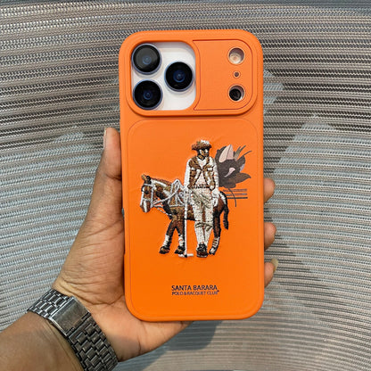 EmbroVault Luxe iPhone Case