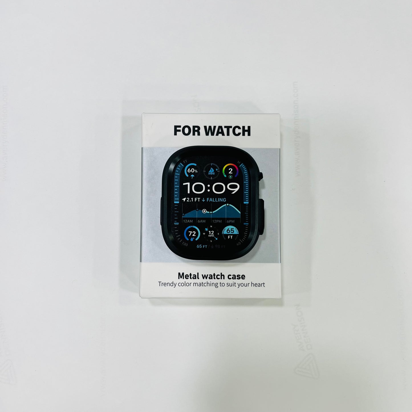 Premium Metal Bumper Orange-Line  iWatch Case