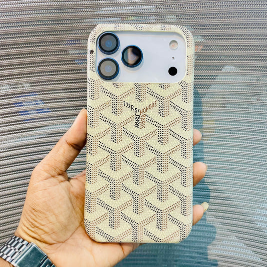 Luxe Printed Inner Fur iPhone 17 Pro Case