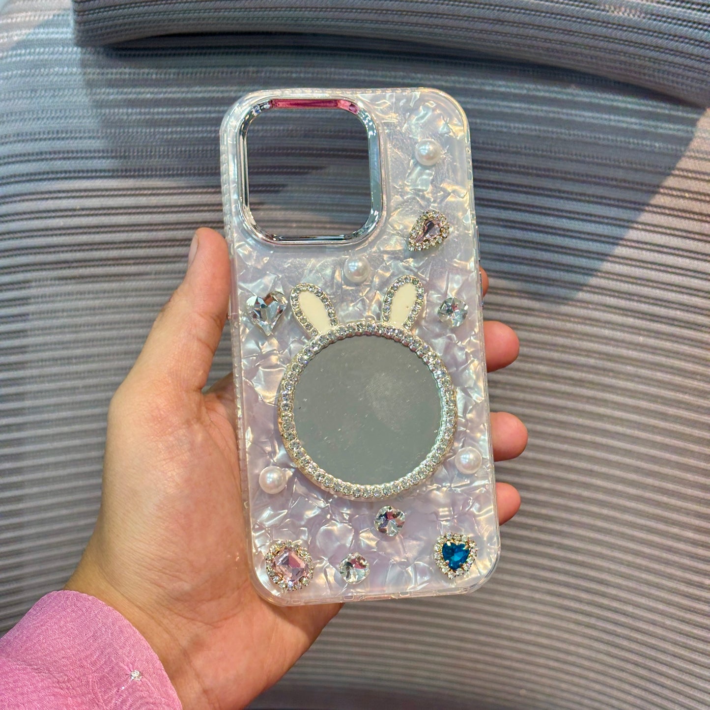 MirrorBling Marble iPhone Case