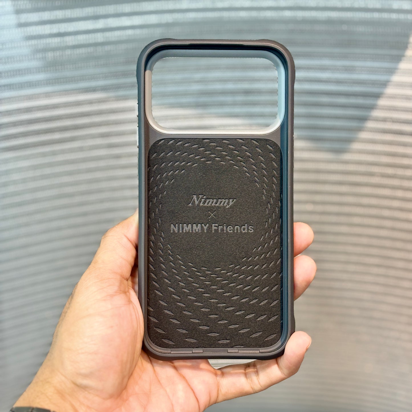 StitchPals Panda Embroidered iPhone 17 Pro Max Case