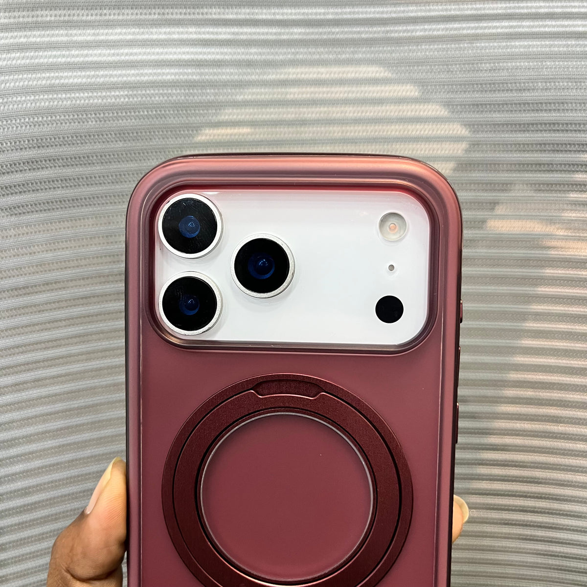 Tinted Matte Armor Stand iPhone 17 Series Case