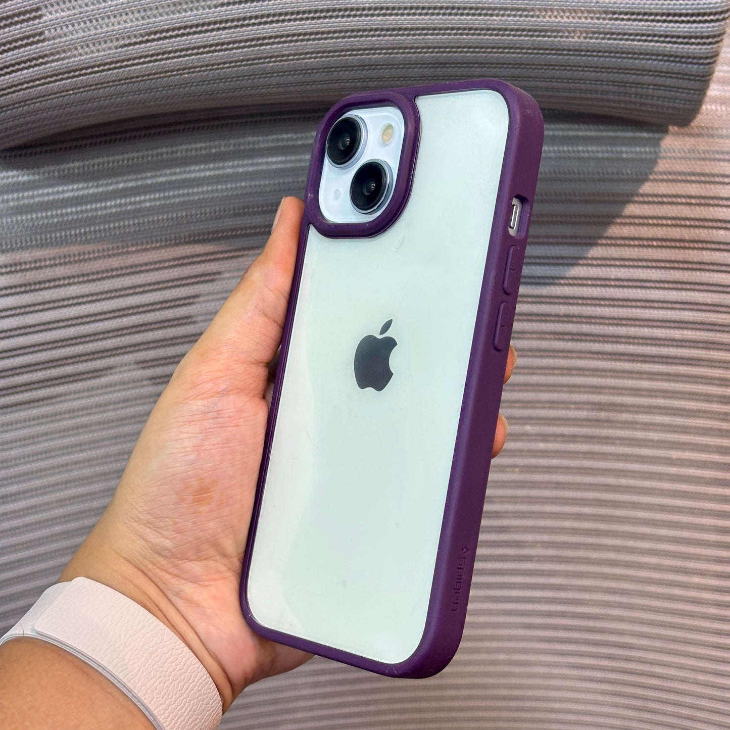 ClearEdge Color Border iPhone Case