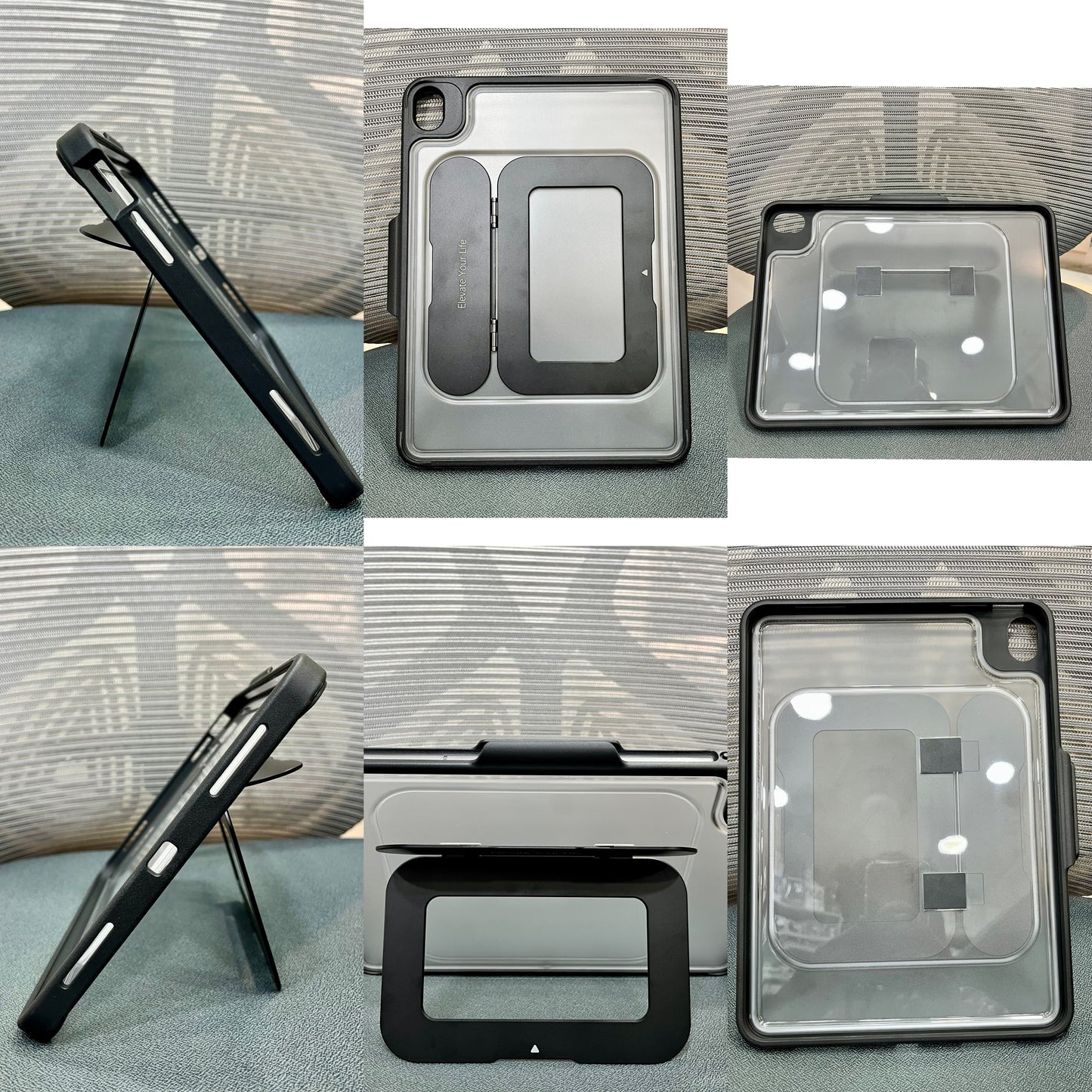 Alloy Kickstand Protective iPad Case