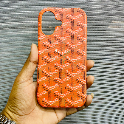 Luxe Printed Inner Fur iPhone 17 Case